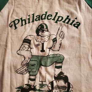 Vintage Philadelphia Eagles 3/4 shirt